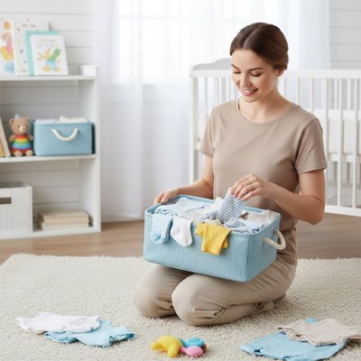 Panier rangement bebe | Organizer - Maman - bebeshop
