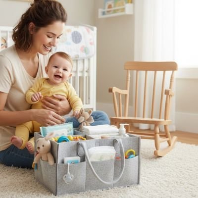 Panier rangement bebe | Pratique et Stylé - Maman - bebeshop