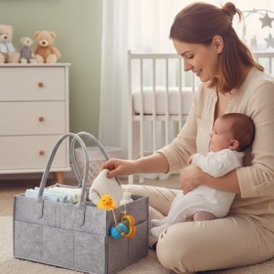 Panier rangement bebe | Pratique et Stylé - Maman - bebeshop