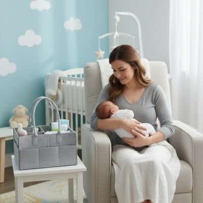 Panier rangement bebe | Pratique et Stylé - Maman - bebeshop