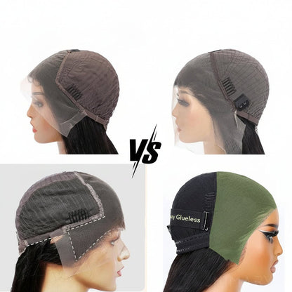 Perruque lisse_Sans colle 13x4_Densité 180% — L’élégance sans compromis - Maman-bebeshop
