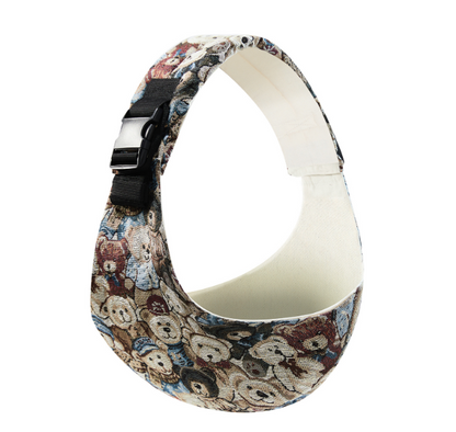 Porte-bébé en tissu à motifs - Maman-bebeshop