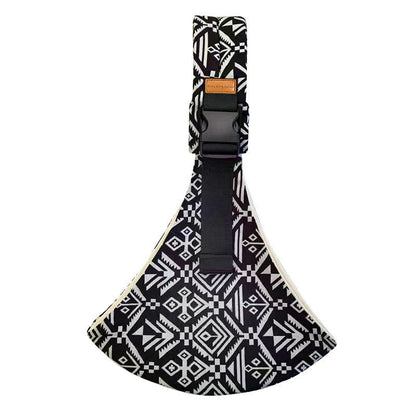 Porte-bébé en tissu à motifs - Maman-bebeshop