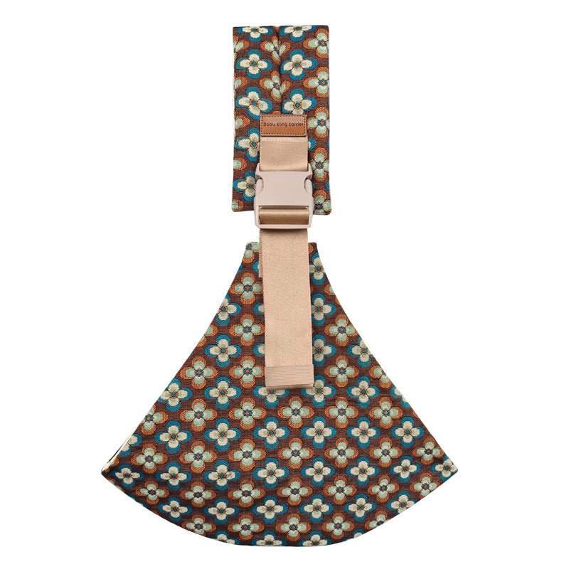 Porte-bébé en tissu à motifs - Maman-bebeshop