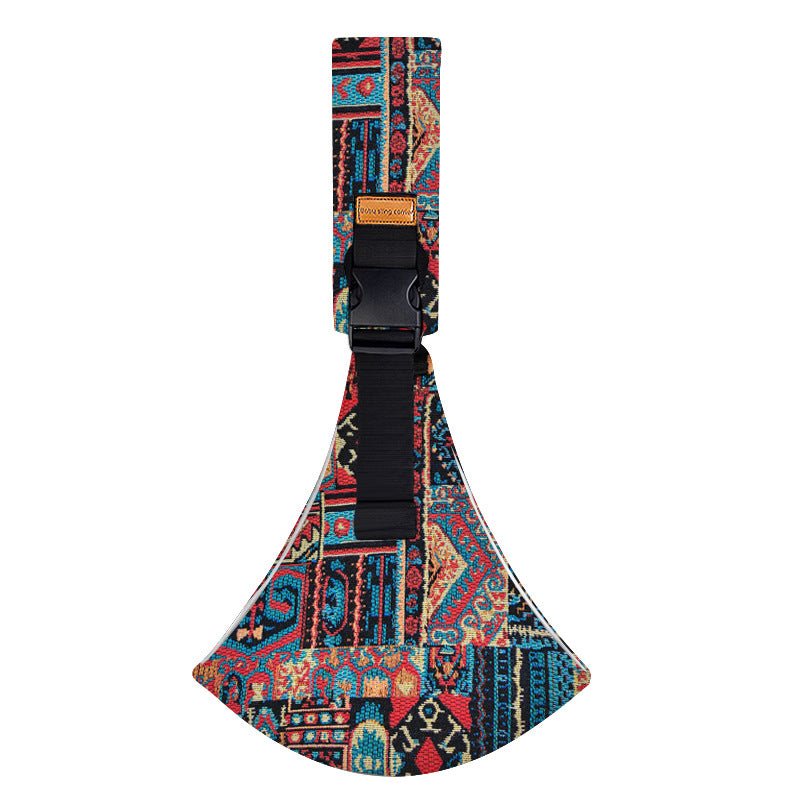 Porte-bébé en tissu à motifs - Maman-bebeshop
