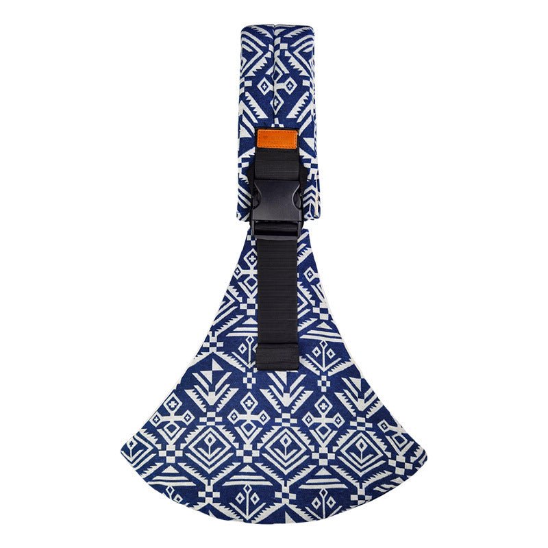 Porte-bébé en tissu à motifs - Maman-bebeshop