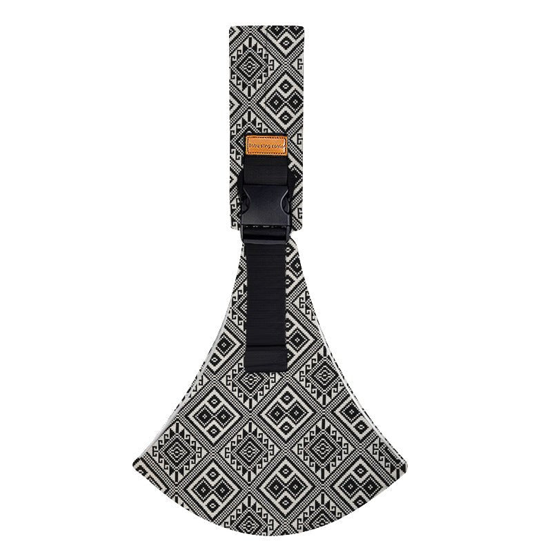 Porte-bébé en tissu à motifs - Maman-bebeshop