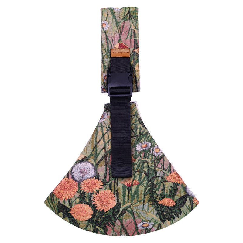 Porte-bébé en tissu à motifs - Maman-bebeshop