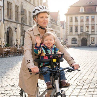Porte bebe velo | Sécurisé Confortable - Maman - bebeshop