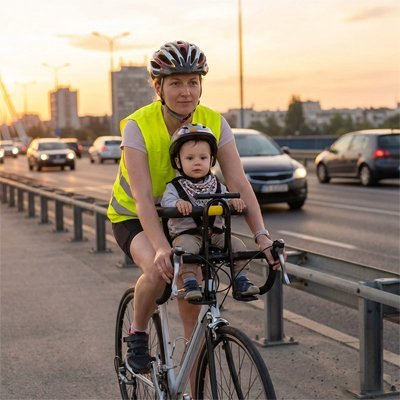 Porte bebe velo | Sécurisé Confortable - Maman - bebeshop