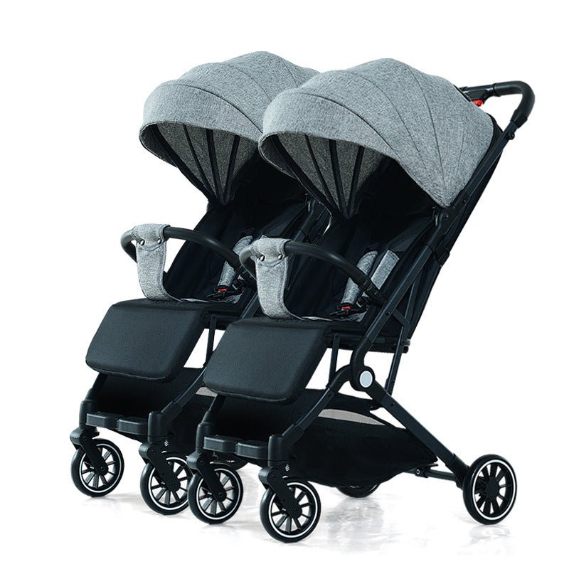Poussette double pour jumeaux - Maman-bebeshop