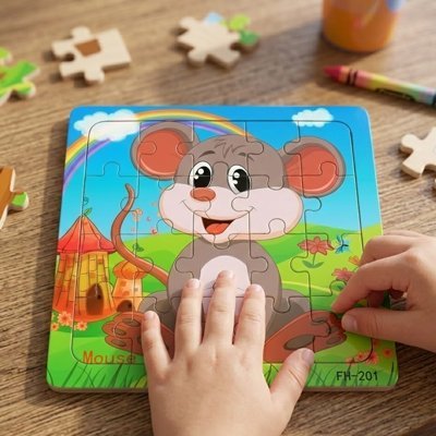 Puzzle bois | Créatif - Maman - bebeshop