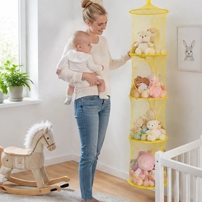 Rangement pour peluche | Gain de Place - Maman-bebeshop