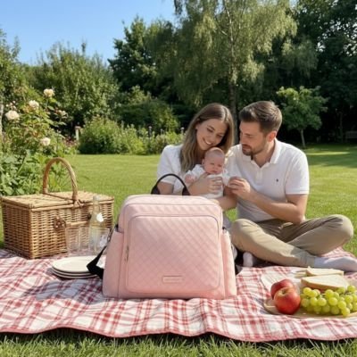 Sac a langer bebe | Multipoches Isotherme - Maman - bebeshop