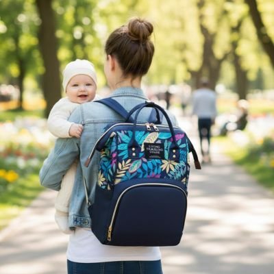 Sac a langer | Organisé et Élégant - Maman - bebeshop