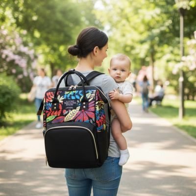 Sac a langer | Organisé et Élégant - Maman - bebeshop