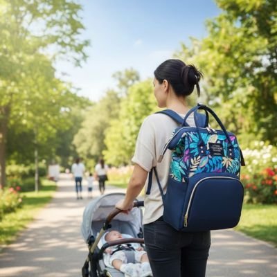 Sac a langer | Organisé et Élégant - Maman - bebeshop