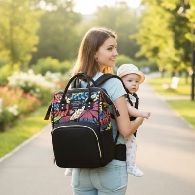 Sac a langer | Organisé et Élégant - Maman - bebeshop
