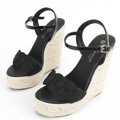 SANDALES IMPERMÉABLES A TALON COMPENSÉ: La Beauté révélée - Maman - bebeshop