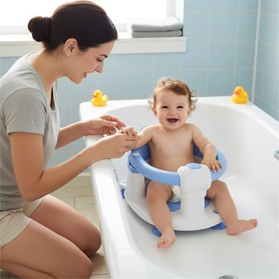 Siège de bain bébé | Sécurisé et Confortable - Maman-bebeshop