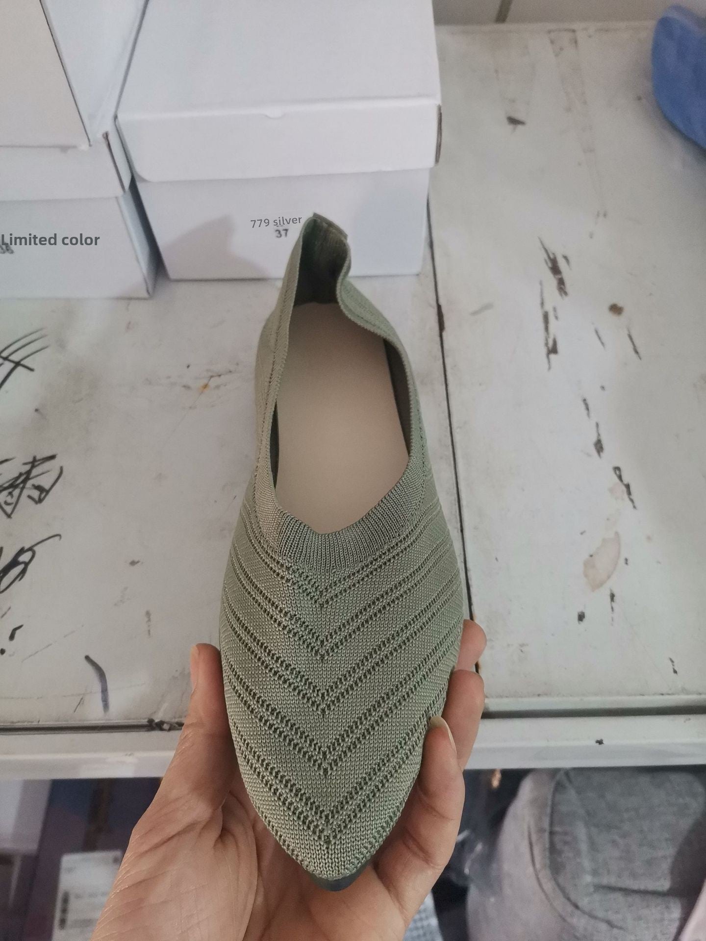 Chaussures pour femmes tricotées et aérées – Le confort
