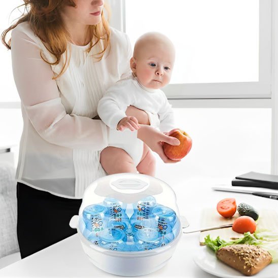 Sterilisateur biberon | Ultra-rapide - Maman-bebeshop
