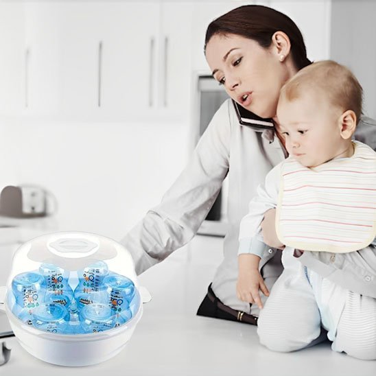 Sterilisateur biberon | Ultra-rapide - Maman-bebeshop