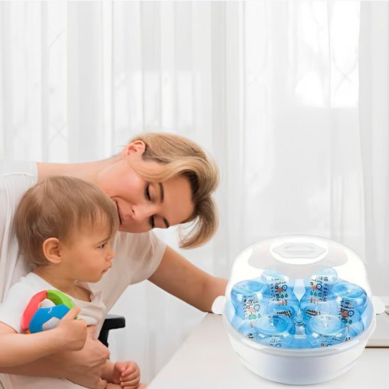 Sterilisateur biberon | Ultra-rapide - Maman-bebeshop