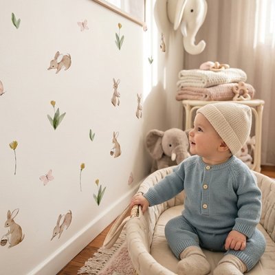 Stickers muraux enfant | Pose facile - Maman - bebeshop