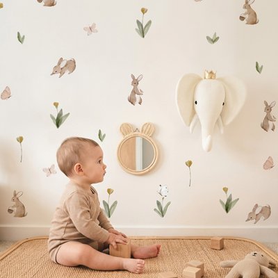 Stickers muraux enfant | Pose facile - Maman - bebeshop
