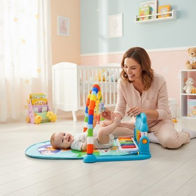 Tapis d'éveil bébé | Ultra - confortable - Maman - bebeshop