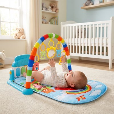 Tapis d'éveil bébé | Ultra - confortable - Maman - bebeshop