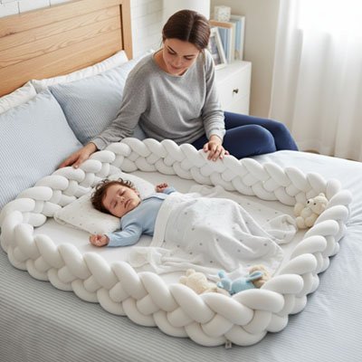Tresse de lit | Douce et Sécurisante - Maman - bebeshop