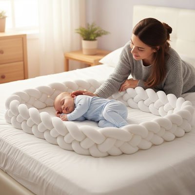 Tresse de lit | Douce et Sécurisante - Maman - bebeshop