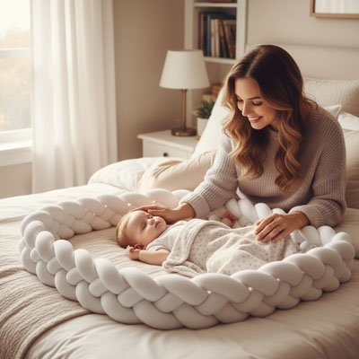Tresse de lit | Douce et Sécurisante - Maman - bebeshop