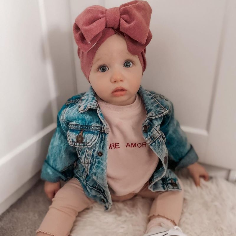 Turban bebe fille – Douceur et style pour les tout - petits - Maman - bebeshop