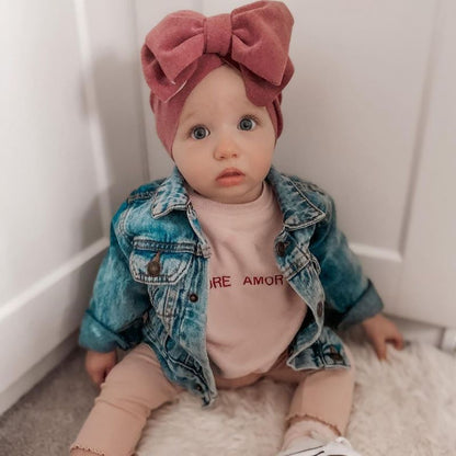 Turban bebe fille – Douceur et style pour les tout - petits - Maman - bebeshop
