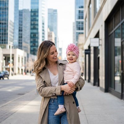 Turban bebe fille | Ultra - Doux - Maman - bebeshop
