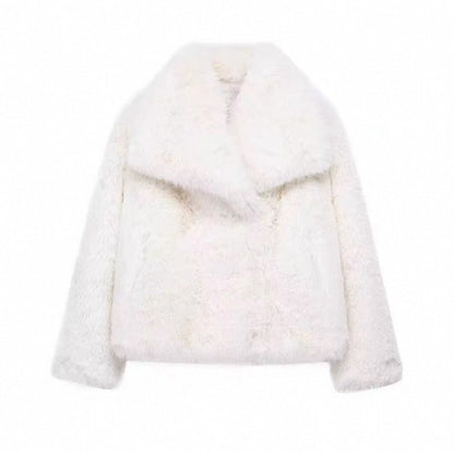 Veste en Faux Fourrure Femme – L'Élégance Audacieuse Qui Révèle Votre Confiance - Maman-bebeshop