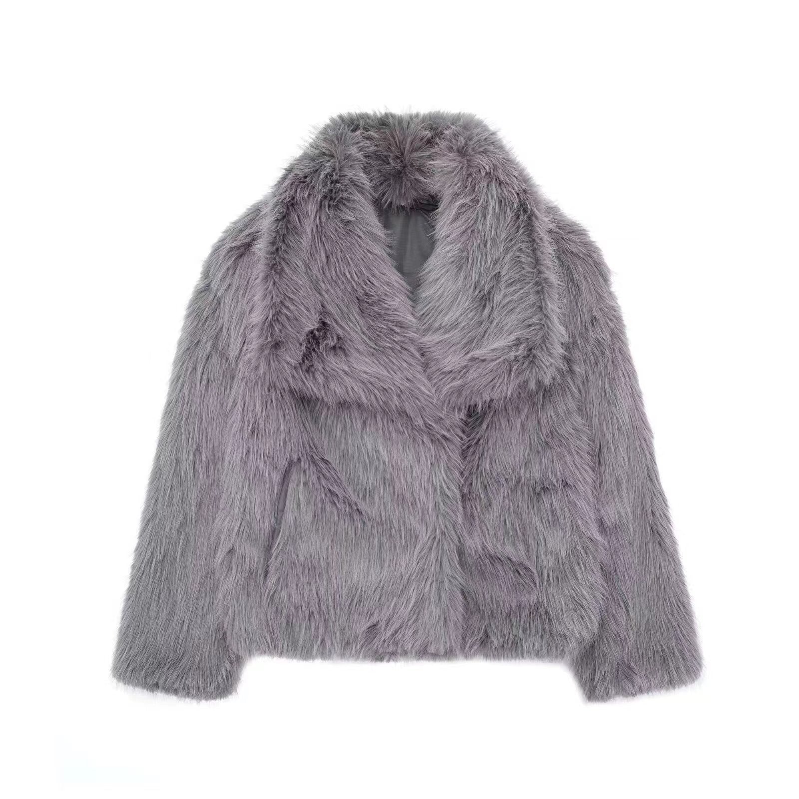 Veste en Faux Fourrure Femme – L'Élégance Audacieuse Qui Révèle Votre Confiance - Maman-bebeshop